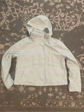 Athleta Light Blue Hooded Jacket